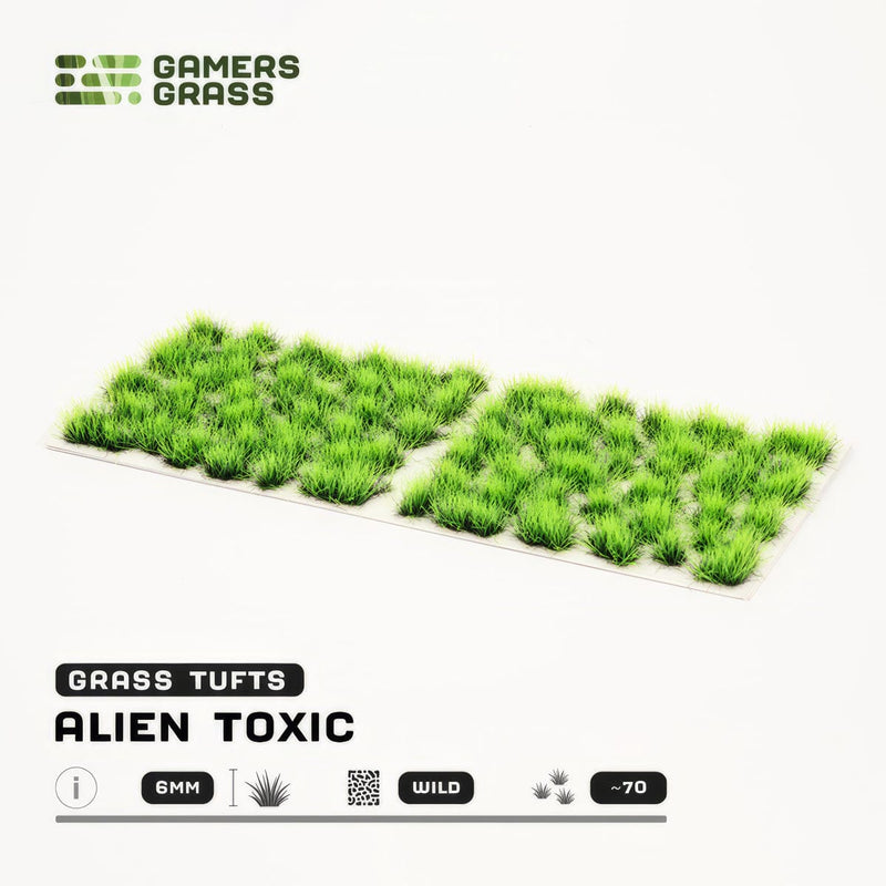 Gamers Grass Gamers Grass: Alien Tufts 6mm - Alien Toxic Basing Materials available at Northumbrian Tin Soldier