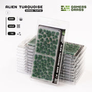 Gamers Grass Gamers Grass: Alien Tufts 6mm - Alien Turquoise Basing Materials available at Northumbrian Tin Soldier