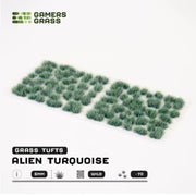 Gamers Grass Gamers Grass: Alien Tufts 6mm - Alien Turquoise Basing Materials available at Northumbrian Tin Soldier