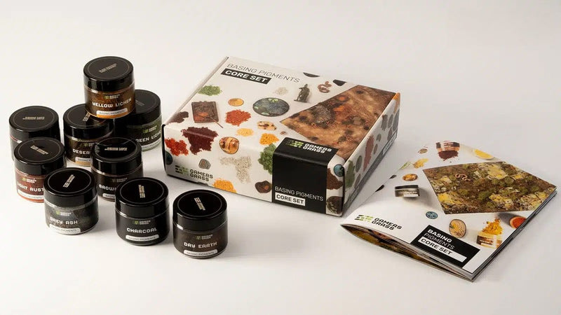 Gamers Grass Gamers Grass - Basing Pigments Core Set available at Northumbrian Tin Soldier