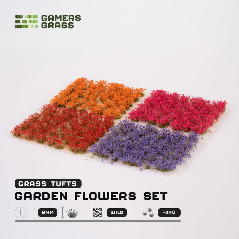 Gamers Grass Gamers Grass: Garden Flowers Set Basing Materials available at Northumbrian Tin Soldier