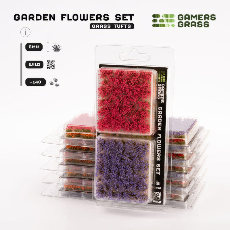 Gamers Grass Gamers Grass: Garden Flowers Set Basing Materials available at Northumbrian Tin Soldier