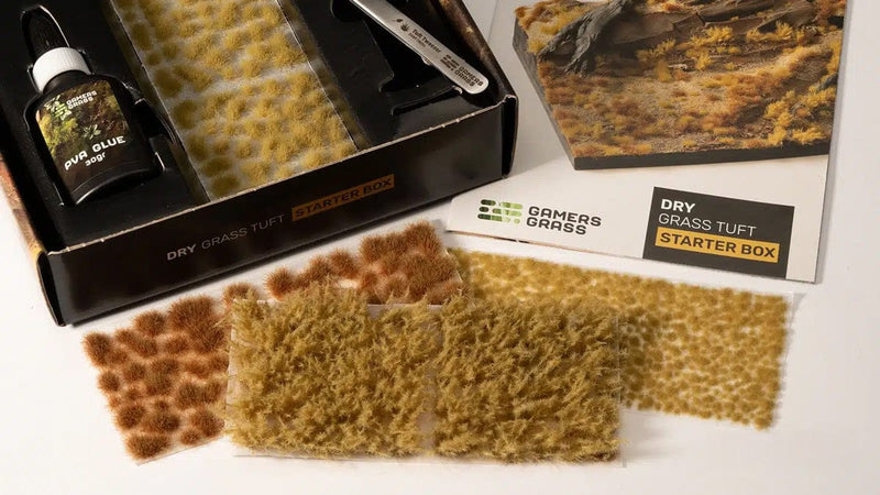 Gamers Grass Gamers Grass - Grass Tuft Starter Box - Dry available at Northumbrian Tin Soldier