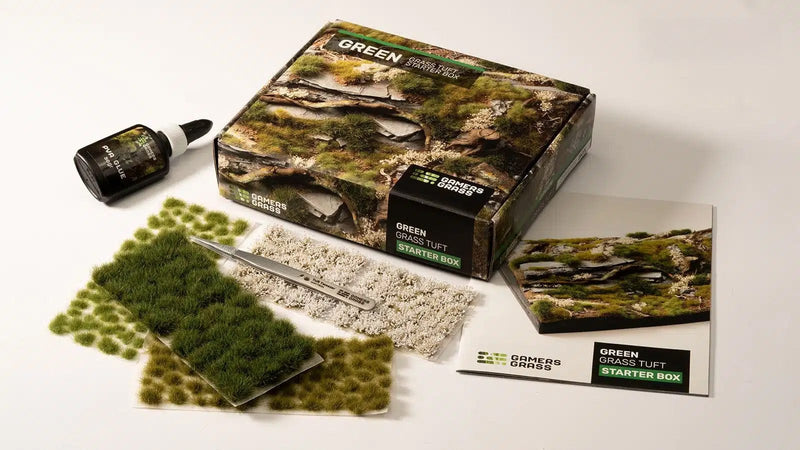 Gamers Grass Gamers Grass - Grass Tuft Starter Box - Green available at Northumbrian Tin Soldier