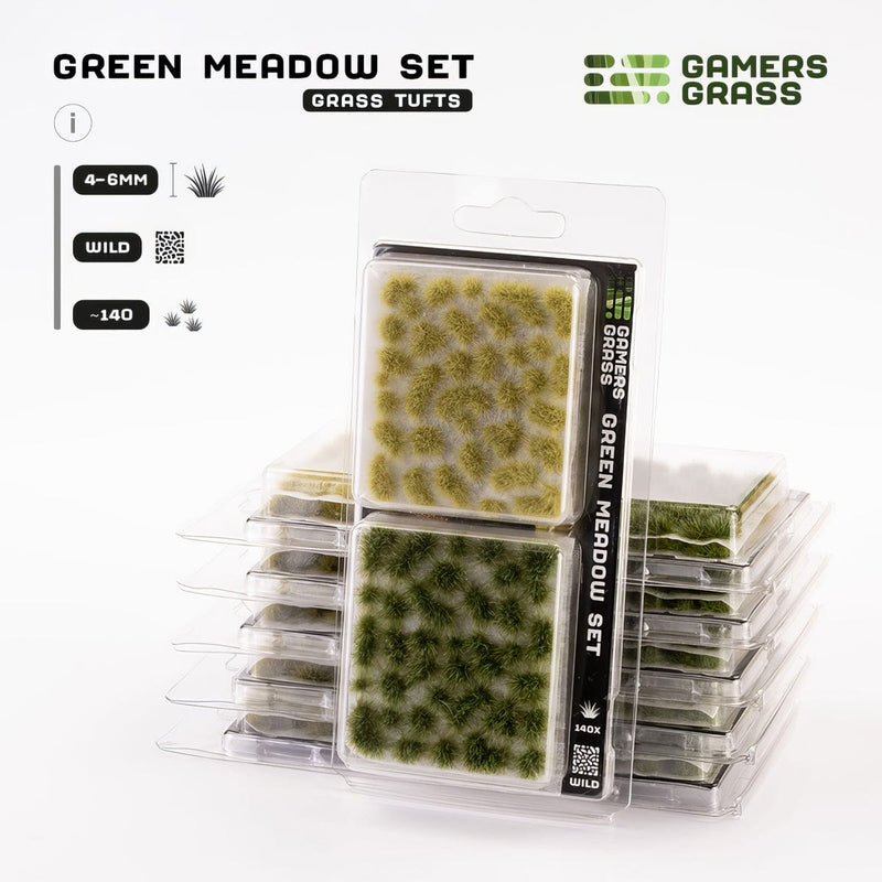 Gamers Grass Gamers Grass: Green Meadow Set Basing Materials available at Northumbrian Tin Soldier