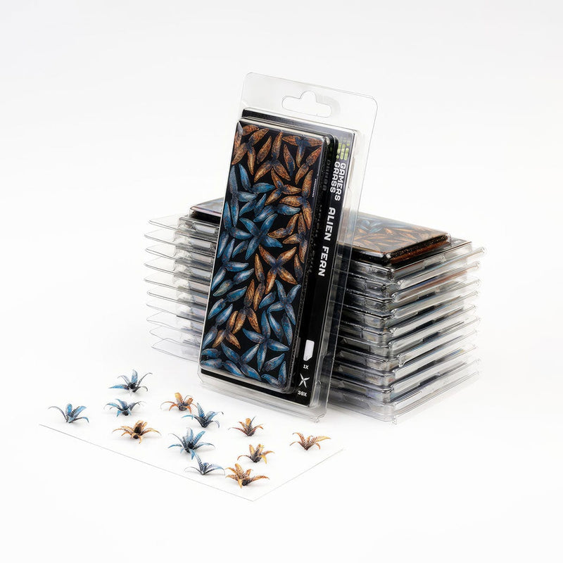 Gamers Grass Gamers Grass: Laser Plants - Alien Fern Basing Materials available at Northumbrian Tin Soldier