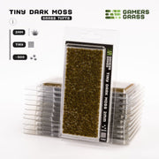 Gamers Grass Gamers Grass: Tiny Tufts Dark Moss Basing Materials available at Northumbrian Tin Soldier