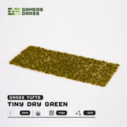 Gamers Grass Gamers Grass: Tiny Tufts Dry Green Basing Materials available at Northumbrian Tin Soldier