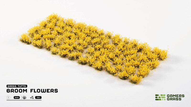 Gamers Grass Gamers Grass - Wild Flowers - Broom Flowers available at Northumbrian Tin Soldier