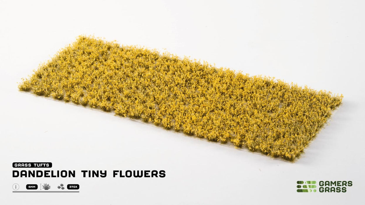Gamers Grass Gamers Grass - Wild Flowers - Dandelion Tiny Flowers available at Northumbrian Tin Soldier
