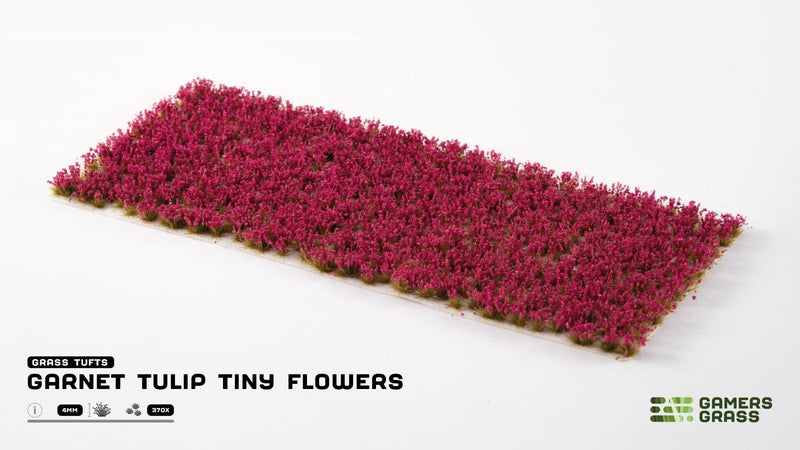 Gamers Grass Gamers Grass - Wild Flowers - Garnet Tulip Tiny Flowers available at Northumbrian Tin Soldier