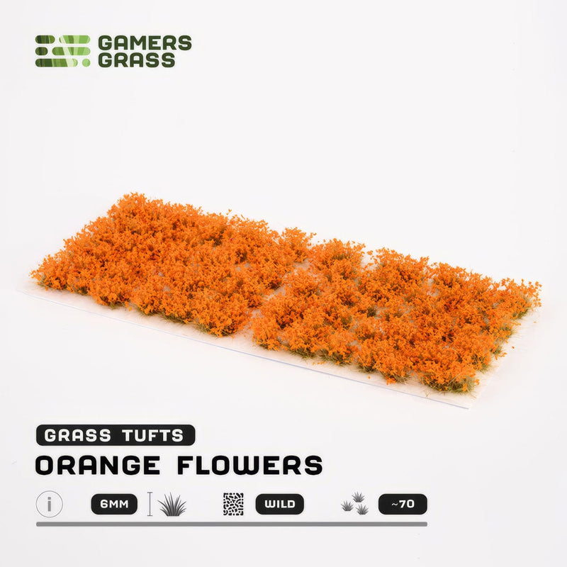 Gamers Grass Gamers Grass: Wild Flowers - Orange Flowers Basing Materials available at Northumbrian Tin Soldier