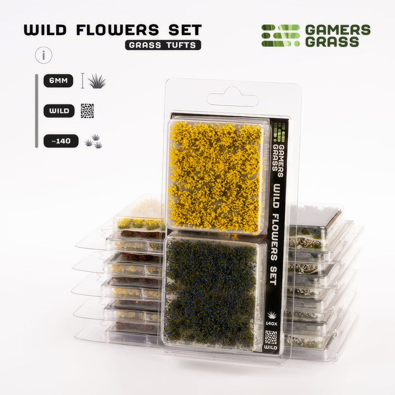 Gamers Grass Gamers Grass: Wild Flowers Set Basing Materials available at Northumbrian Tin Soldier