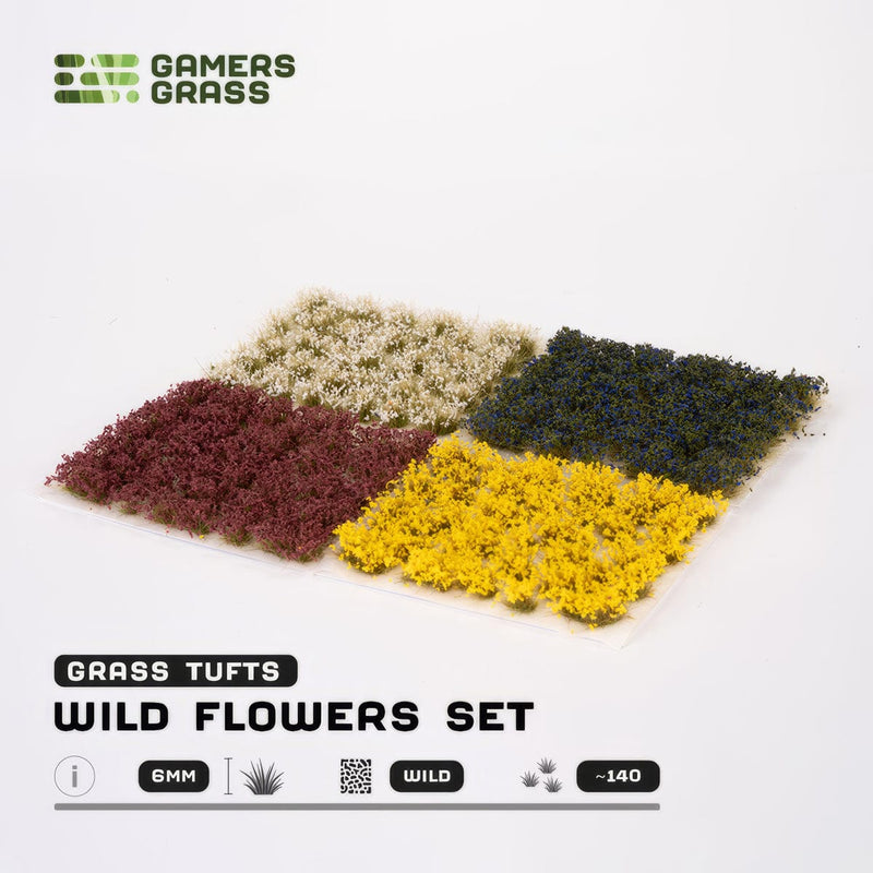 Gamers Grass Gamers Grass: Wild Flowers Set Basing Materials available at Northumbrian Tin Soldier