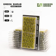 Gamers Grass Gamers Grass: Wild Shrubs - Green Shrubs Basing Materials available at Northumbrian Tin Soldier