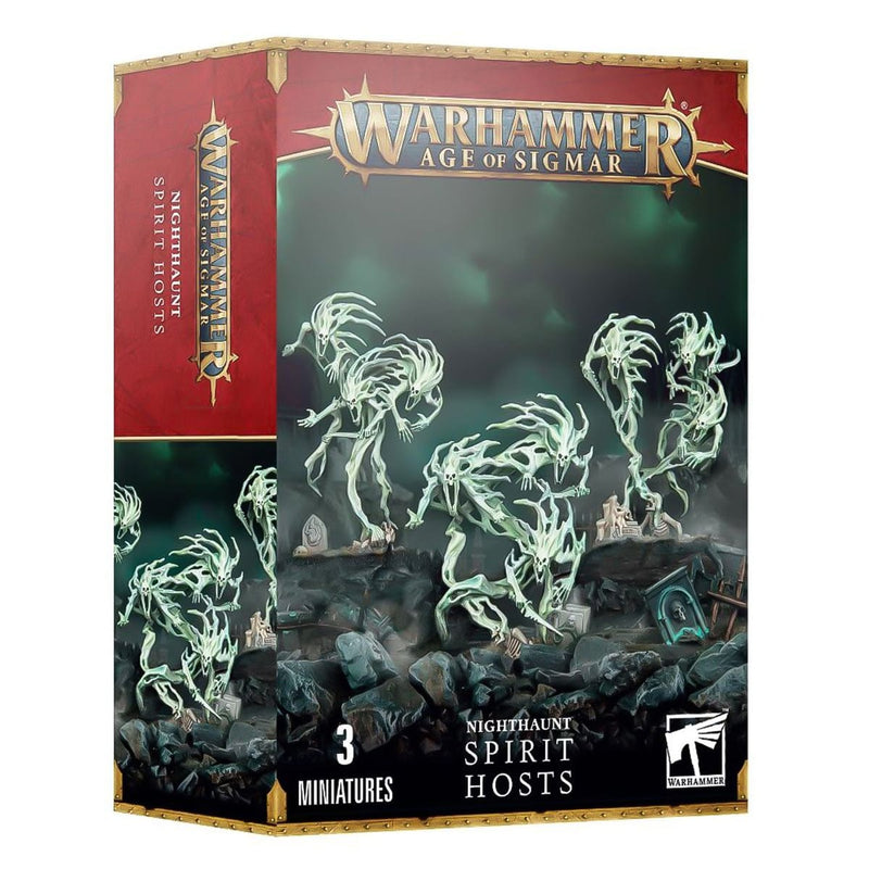 Games Workshop Age Of Sigmar:  Nighthaunt - Spirit Hosts available at Northumbrian Tin Soldier