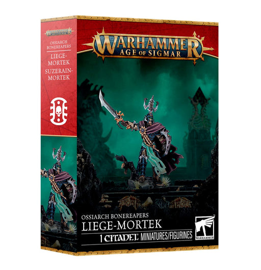Games Workshop Age Of Sigmar: Ossiarch Bonereapers - Liege-Mortek available at Northumbrian Tin Soldier
