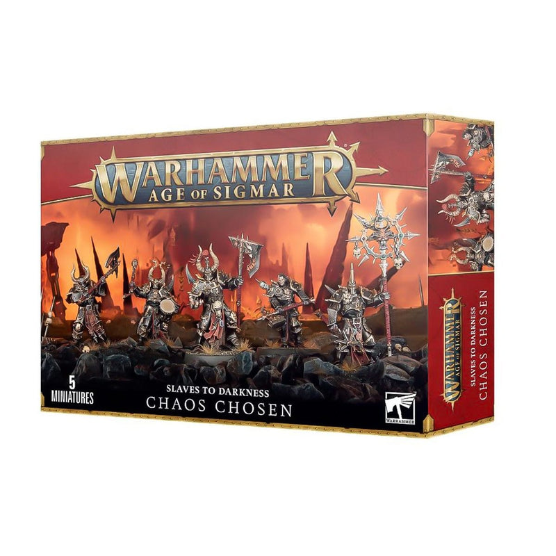 Games Workshop Age Of Sigmar:  Slaves To Darkness - Chaos Chosen available at Northumbrian Tin Soldier