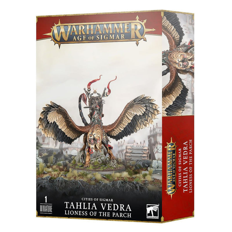 Games Workshop Age Of Sigmar: Tahlia Vedra Lioness Of The Parch available at Northumbrian Tin Soldier