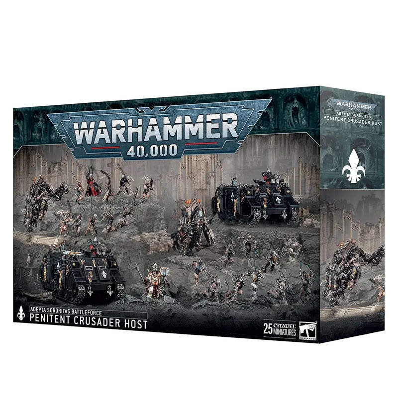 Games Workshop Battleforce: Adepta Sororitas: Penitent Crusader Host available at Northumbrian Tin Soldier
