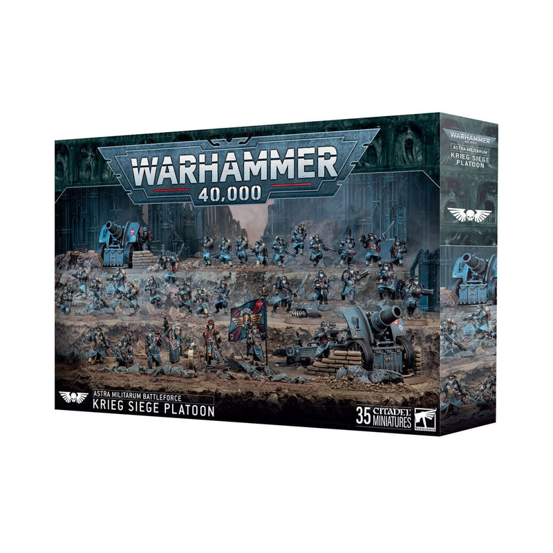 Games Workshop Battleforce: Astra Militarum: Krieg Siege Platoon available at Northumbrian Tin Soldier