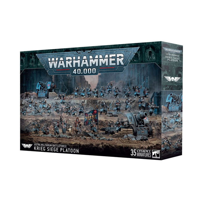 Games Workshop Battleforce: Astra Militarum: Krieg Siege Platoon available at Northumbrian Tin Soldier