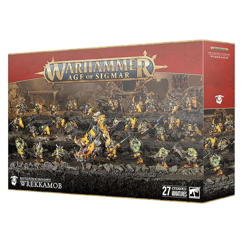 Games Workshop Battleforce: Ironjawz:Wrekkamob available at Northumbrian Tin Soldier