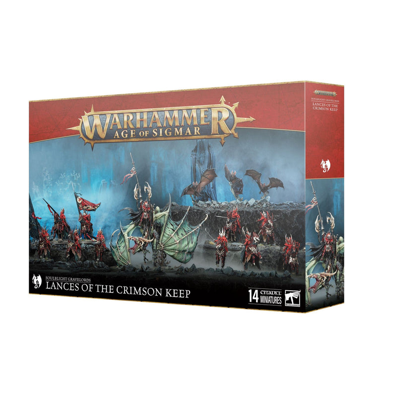 Games Workshop Battleforce: Soulblight Gravelords: Lances Of The Crimson Keep available at Northumbrian Tin Soldier