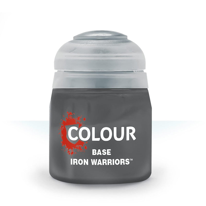Games Workshop Citadel Colour Base: Iron Warriors available at Northumbrian Tin Soldier