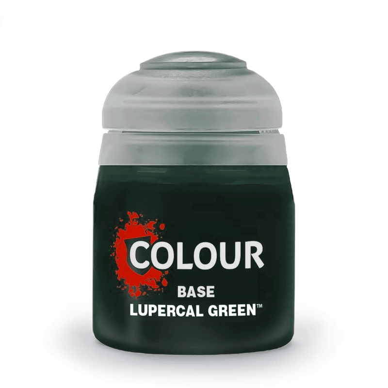 Games Workshop Citadel Colour Base: Lupercal Green available at Northumbrian Tin Soldier