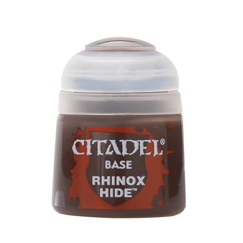 Games Workshop Citadel Colour Base: Rhinox Hide available at Northumbrian Tin Soldier
