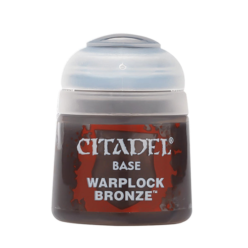 Games Workshop Citadel Colour Base: Warplock Bronze available at Northumbrian Tin Soldier