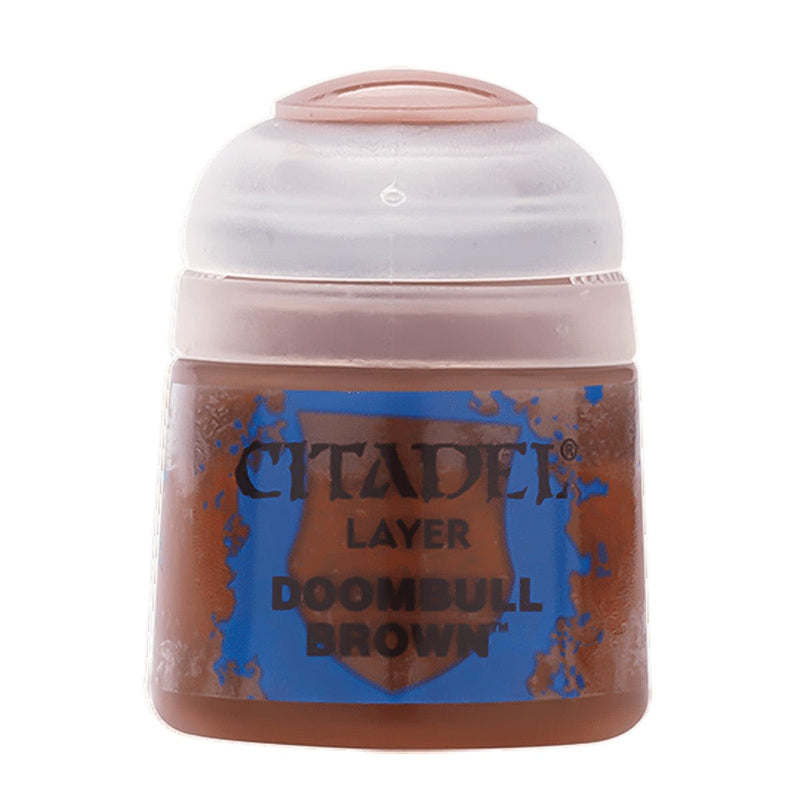 Games Workshop Citadel Colour Layer: Doombull Brown available at Northumbrian Tin Soldier