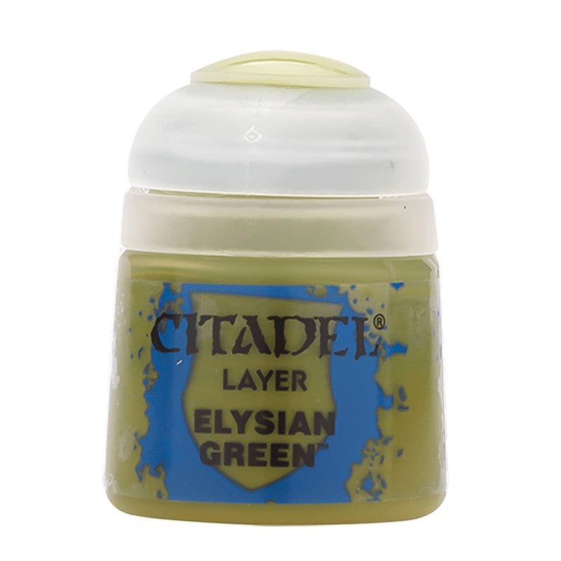 Games Workshop Citadel Colour Layer: Elysian Green available at Northumbrian Tin Soldier