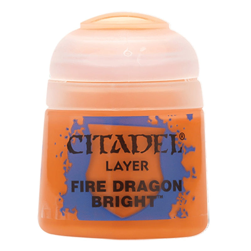 Games Workshop Citadel Colour Layer: Fire Dragon Bright available at Northumbrian Tin Soldier