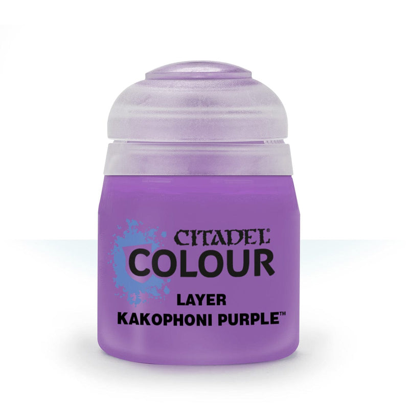 Games Workshop Citadel Colour Layer: Kakophoni Purple available at Northumbrian Tin Soldier