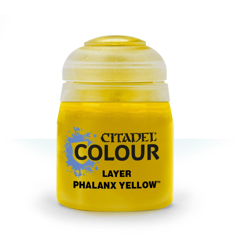 Games Workshop Citadel Colour Layer: Phalanx Yellow available at Northumbrian Tin Soldier