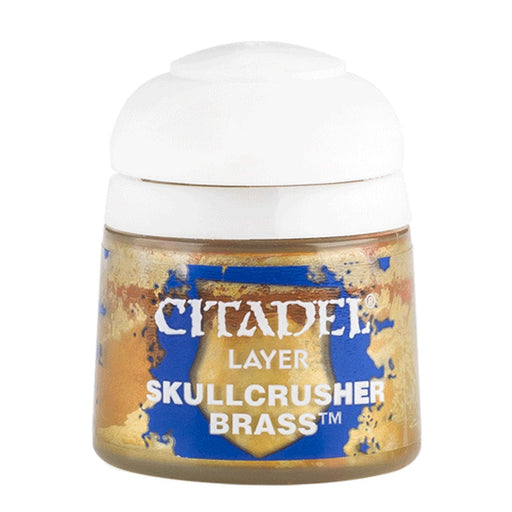 Games Workshop Citadel Colour Layer: Skullcrusher Brass available at Northumbrian Tin Soldier
