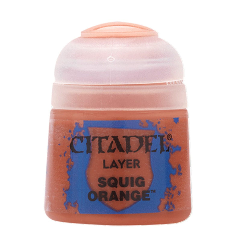 Games Workshop Citadel Colour Layer: Squig Orange available at Northumbrian Tin Soldier