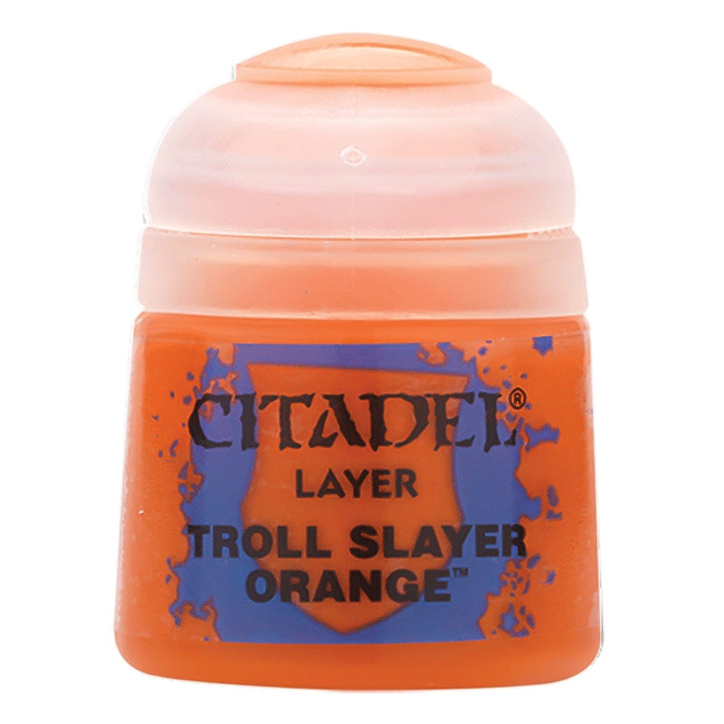 Games Workshop Citadel Colour Layer: Troll Slayer Orange available at Northumbrian Tin Soldier