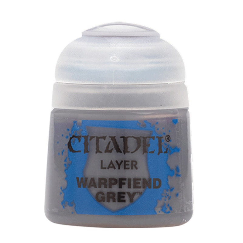 Games Workshop Citadel Colour Layer: Warpfiend Grey available at Northumbrian Tin Soldier