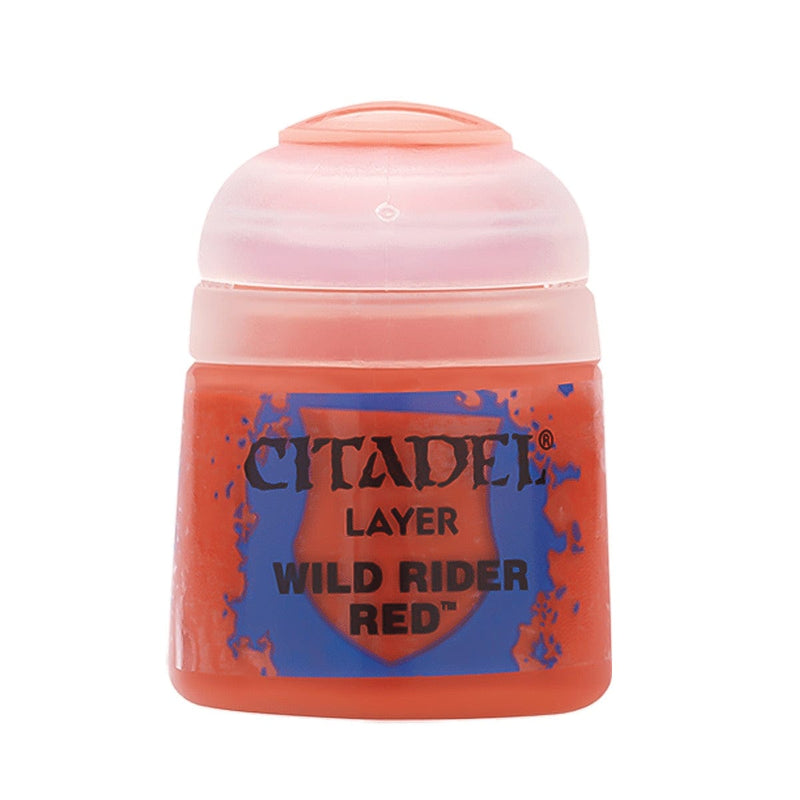 Games Workshop Citadel Colour Layer: Wild Rider Red available at Northumbrian Tin Soldier
