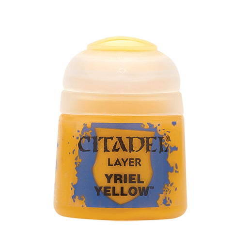 Games Workshop Citadel Colour Layer: Yriel Yellow available at Northumbrian Tin Soldier