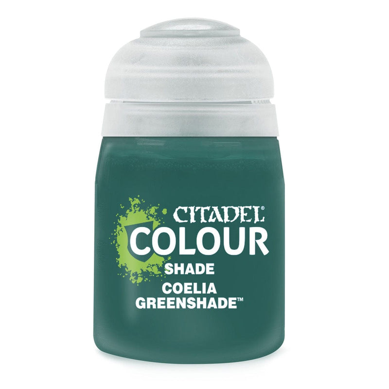 Games Workshop Citadel Colour Shade: Coelia Greenshade available at Northumbrian Tin Soldier