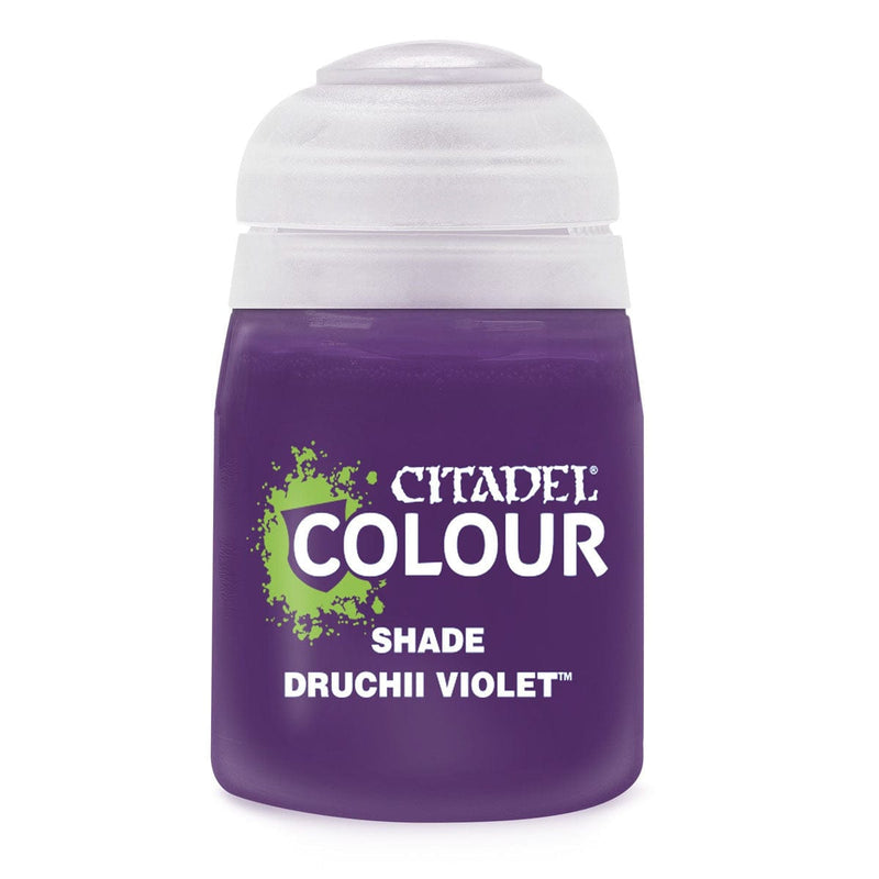 Games Workshop Citadel Colour Shade: Druchii Violet available at Northumbrian Tin Soldier