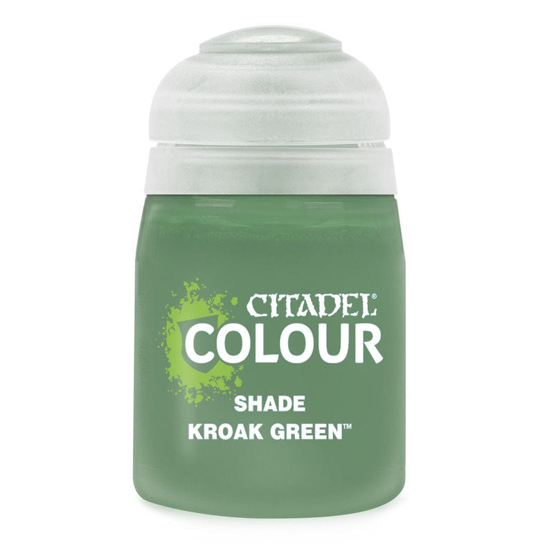 Games Workshop Citadel Colour Shade: Kroak Green available at Northumbrian Tin Soldier