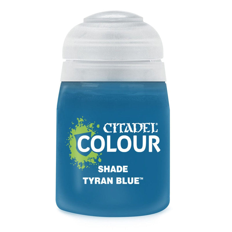 Games Workshop Citadel Colour Shade: Tyran Blue available at Northumbrian Tin Soldier