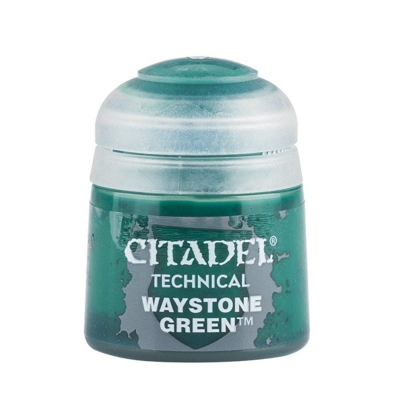 Games Workshop Citadel Colour Technical: Waystone Green available at Northumbrian Tin Soldier