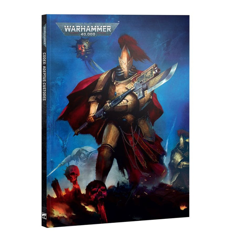 Games Workshop Codex: Adeptus Custodes available at Northumbrian Tin Soldier