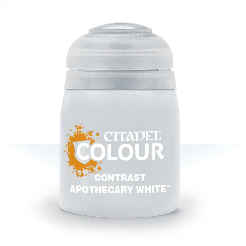 Games Workshop Contrast: Apothecary White available at Northumbrian Tin Soldier